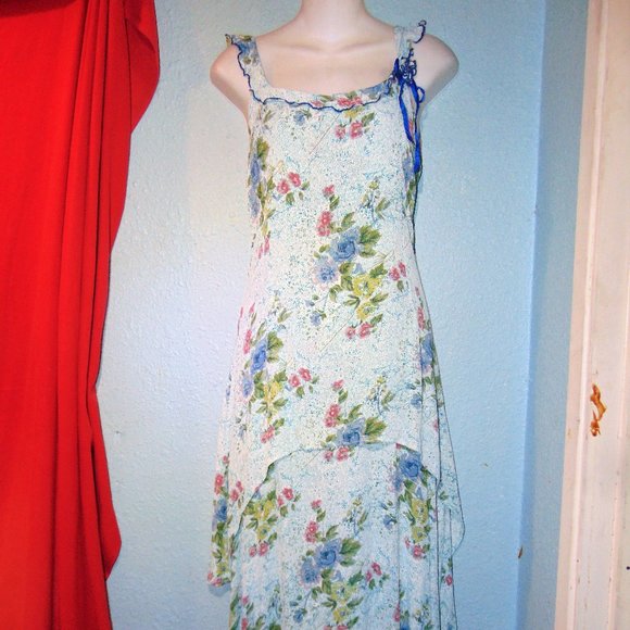 Pretty Layered Summer Dress - Picture 1 of 10